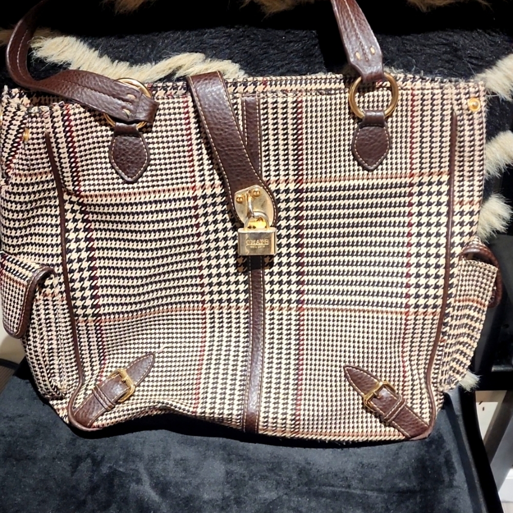 Ralph Lauren Chaps tote purse